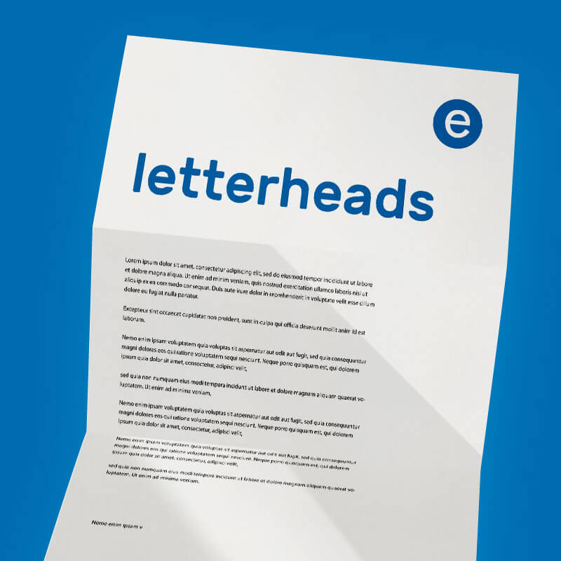 letterhead printing Huddersfield